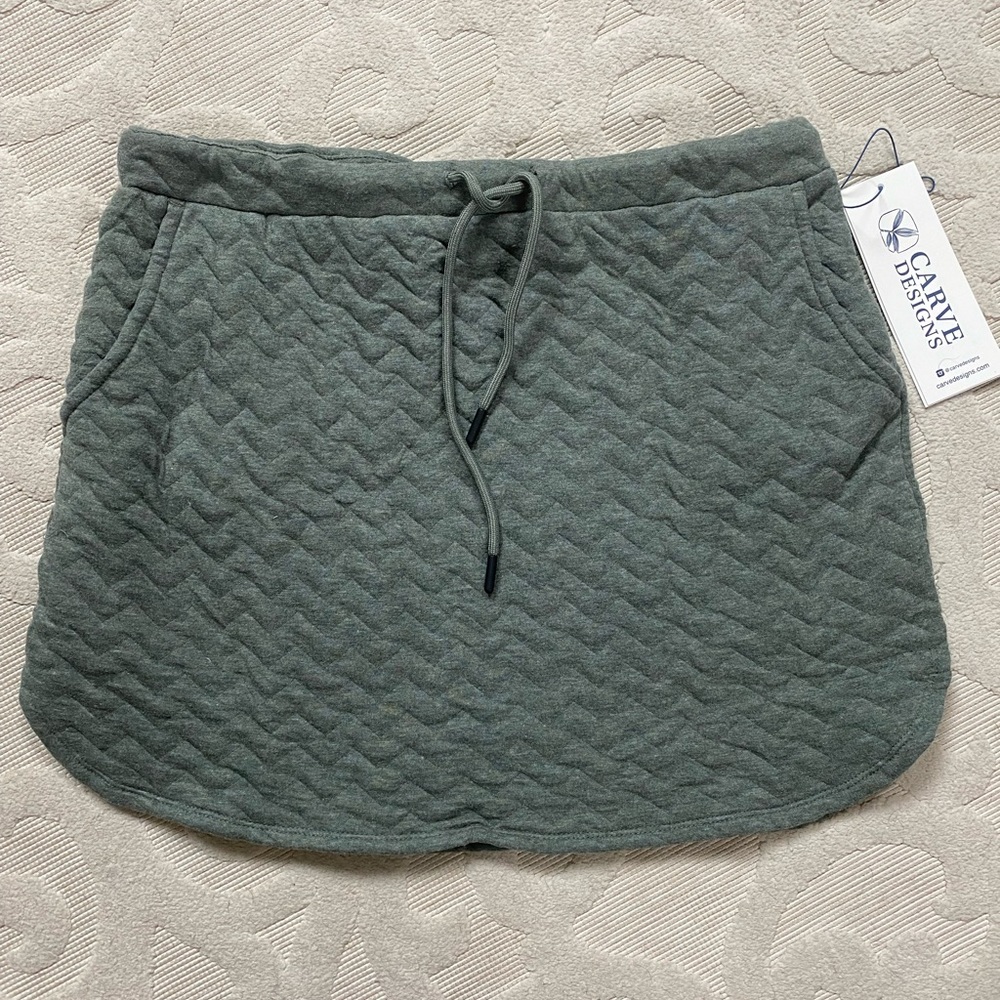 Carve Designs Cypress Skirt Women’s Medium Moss Heather Color